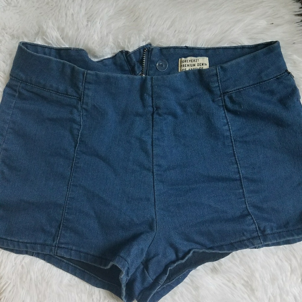 High waisted shorts